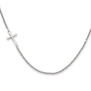 New Never Worn James Avery Horizon Cross Necklace 20’
